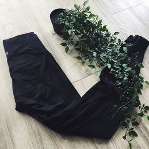 High Waisted Black Lululemon